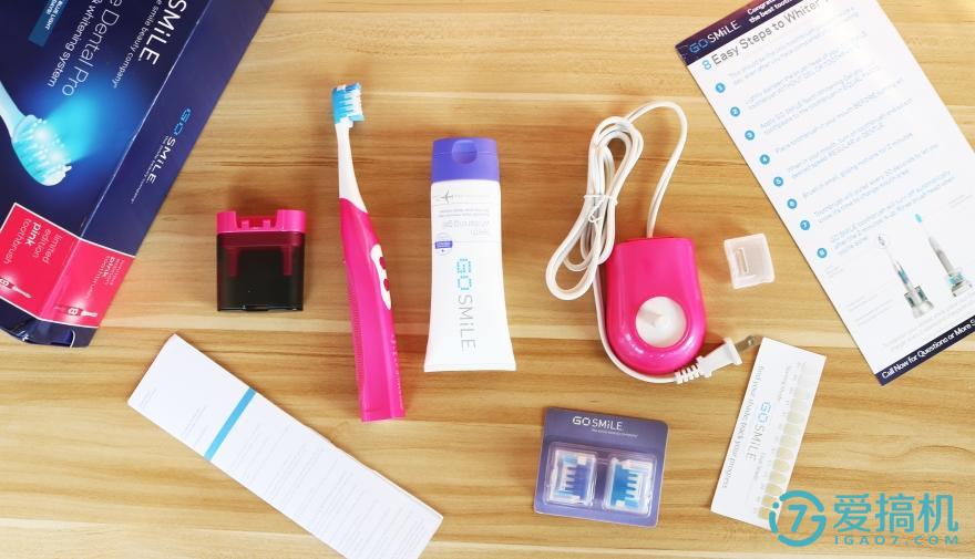gosmile声波电动牙刷,smile美白电动牙刷