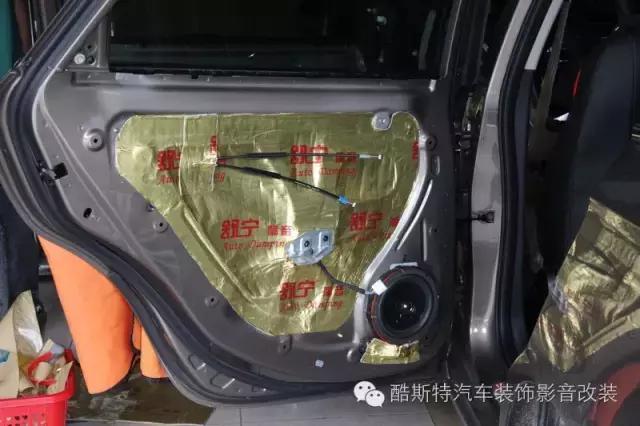 别克英朗音响喇叭无损改装,别克英朗车门音响