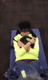 打羽球步法,女神教你打羽毛球