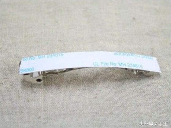 一个漂亮的发夹,简单而又漂亮的发夹怎样做