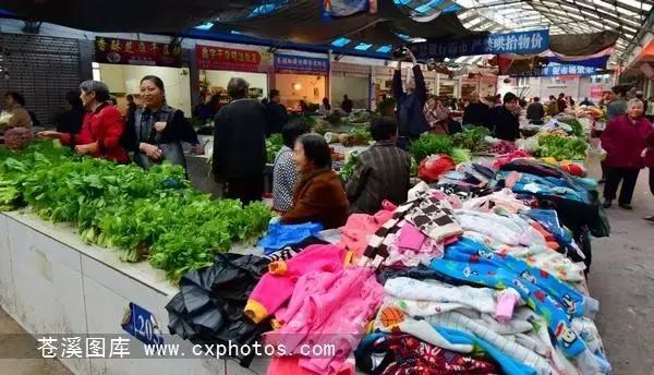 东溪古镇街景,苍溪县古镇全景图