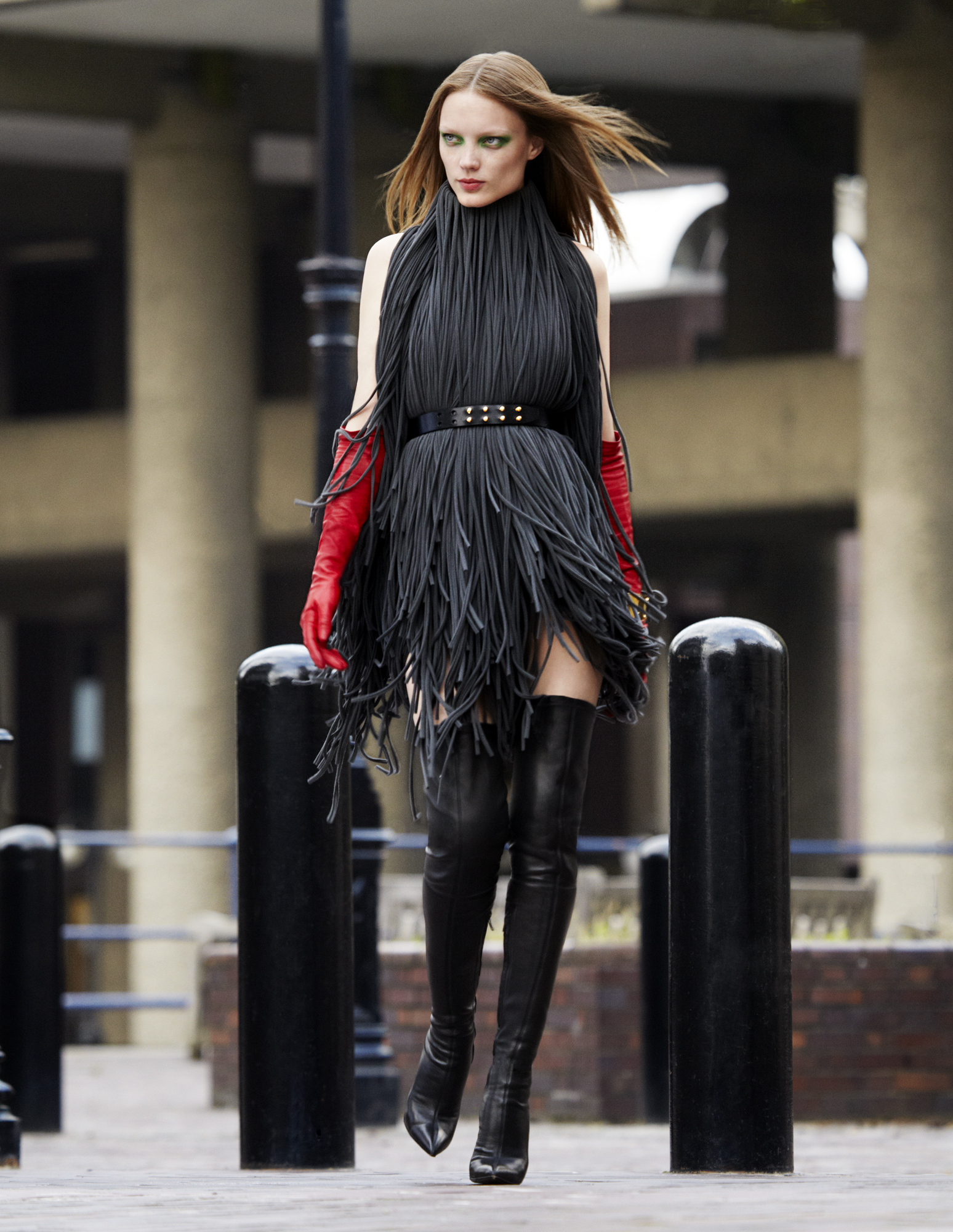 经典款5050过膝靴,sw5050过膝靴怎么搭配