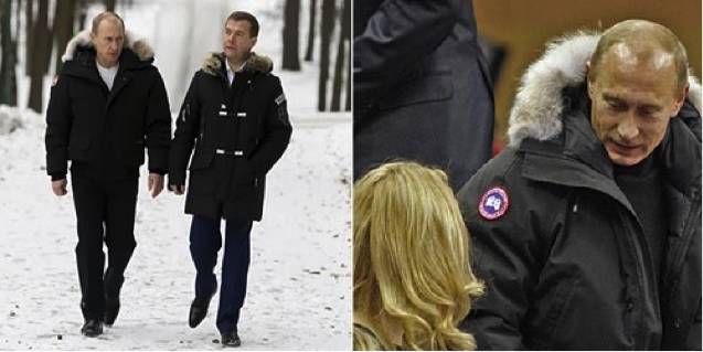 普京深蓝色大衣,普京的大衣