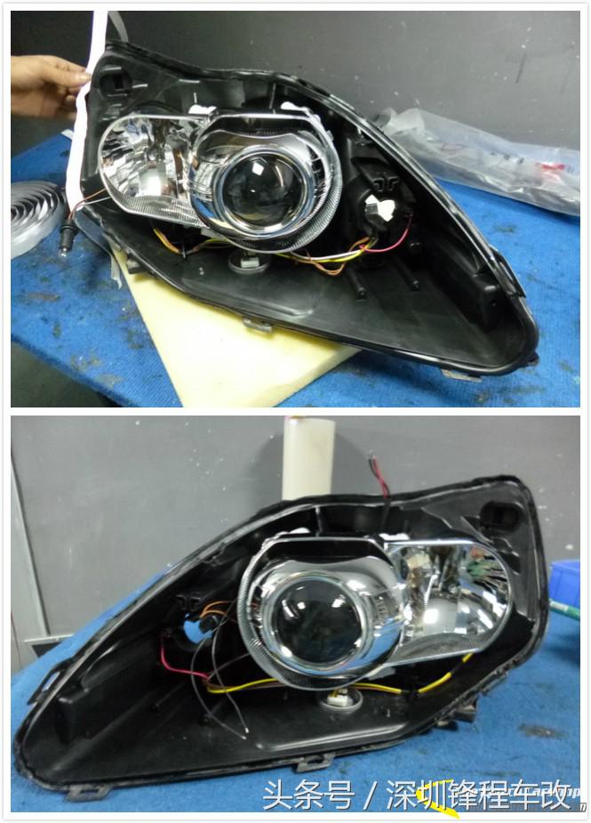 新福克斯装什么透镜比较好,没有透镜的灯怎么改