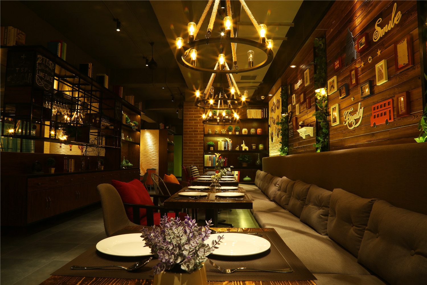 意式风情西餐厅设计,高逼格西餐厅设计