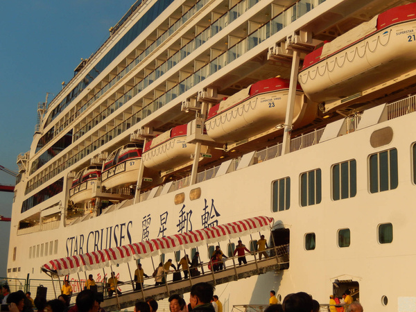 邮轮游首日,邮轮初体验