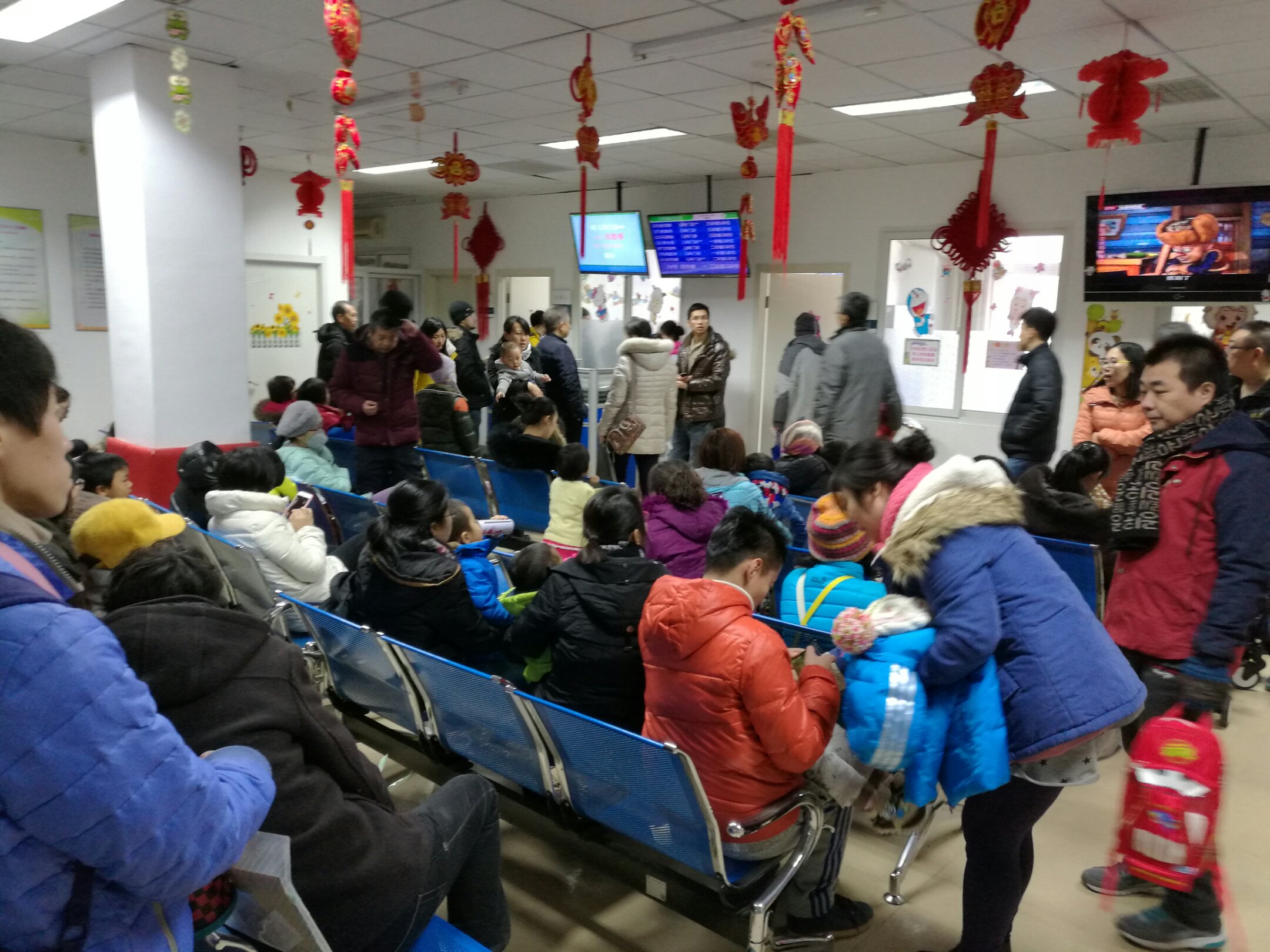 解放军306医院除夕之夜倒计时与正计时