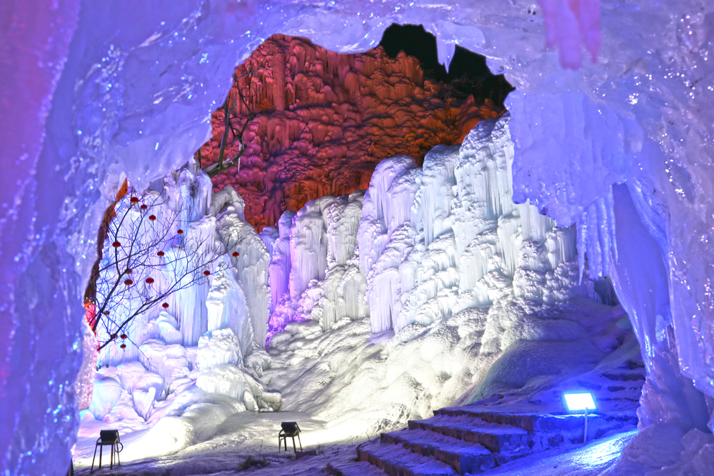 沕沕水冰瀑冰灯特价票,沕沕水景区冰灯需要门票吗