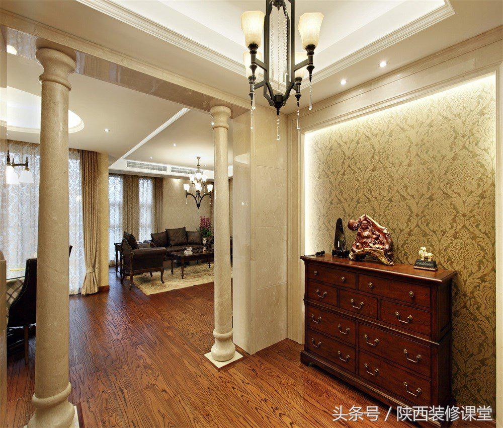 简美实木轻奢装修风格,高级奢华实木装修风格图片