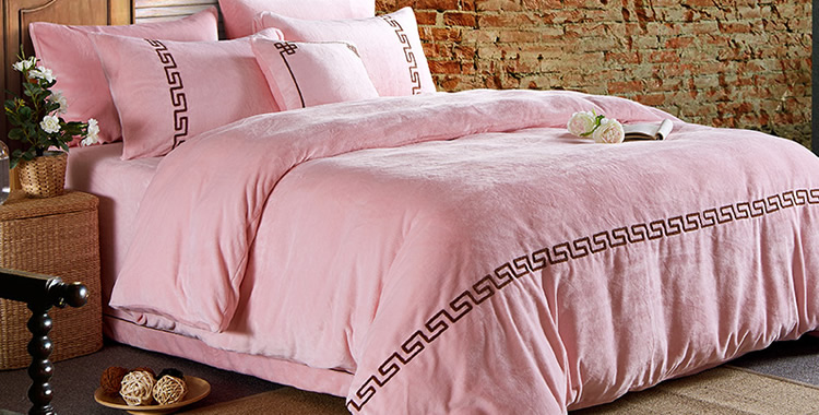 秋冬季保暖牛奶绒四件套,冬季又轻又保暖的四件套