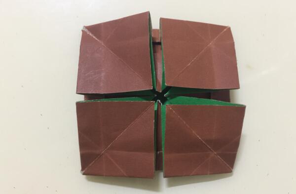 怎样折蝴蝶结放到爱心盒子上面,蝴蝶结盒子折纸教程