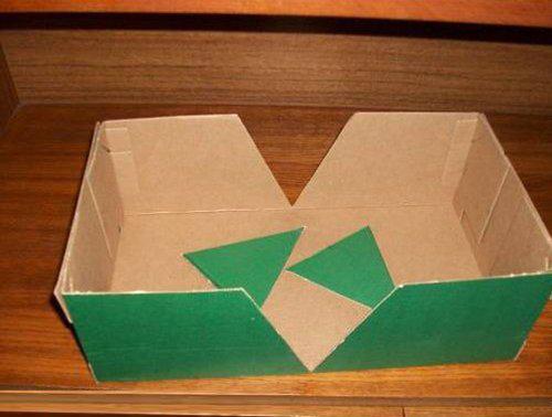 旧鞋盒变成足球机,旧鞋盒不要扔利用起来