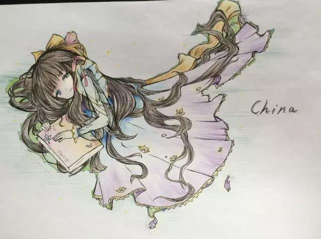 好看的中国地图,可爱得不要不要的