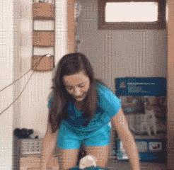 老公真的太坏了，罚我夹舌头