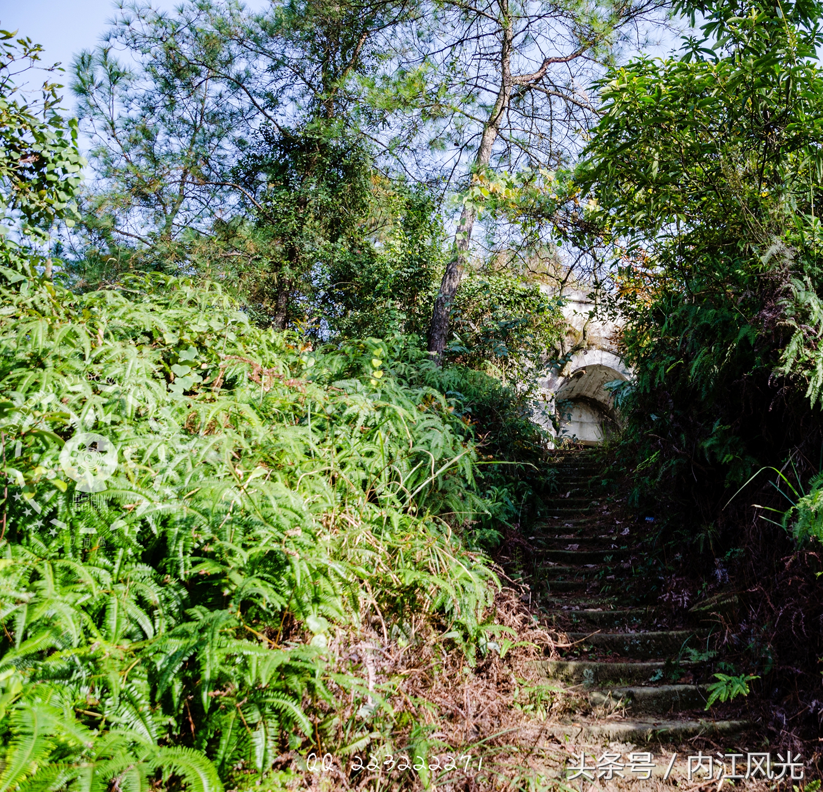 攀越震撼的内江威远高顶寨