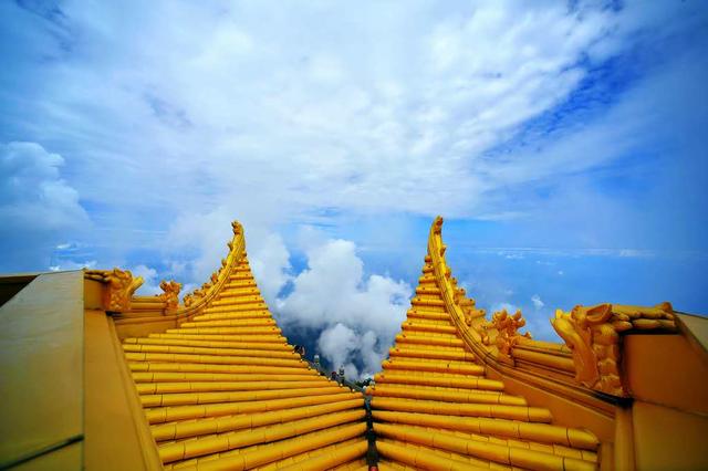 峨眉山金顶云海日出真是人间胜景,峨眉山金顶云海风景视频