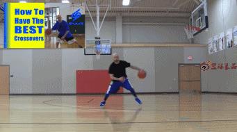 交叉步顺步持球突破过人技巧,nba顺步交叉步过人