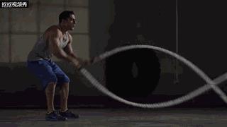 战绳训练能够锻炼哪些肌肉,战绳减肥训练动作大全