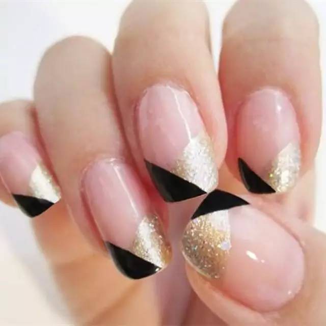 只用单色就能做出好看的美甲,美甲款式图片法式美甲