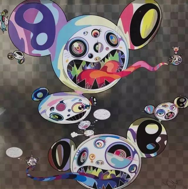 明星收藏的村上隆作品,村上隆作品有没收藏价值