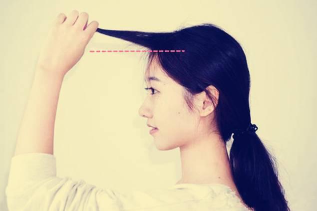 学生两侧刘海怎么剪空气刘海,剪空气刘海教程自己剪很简单