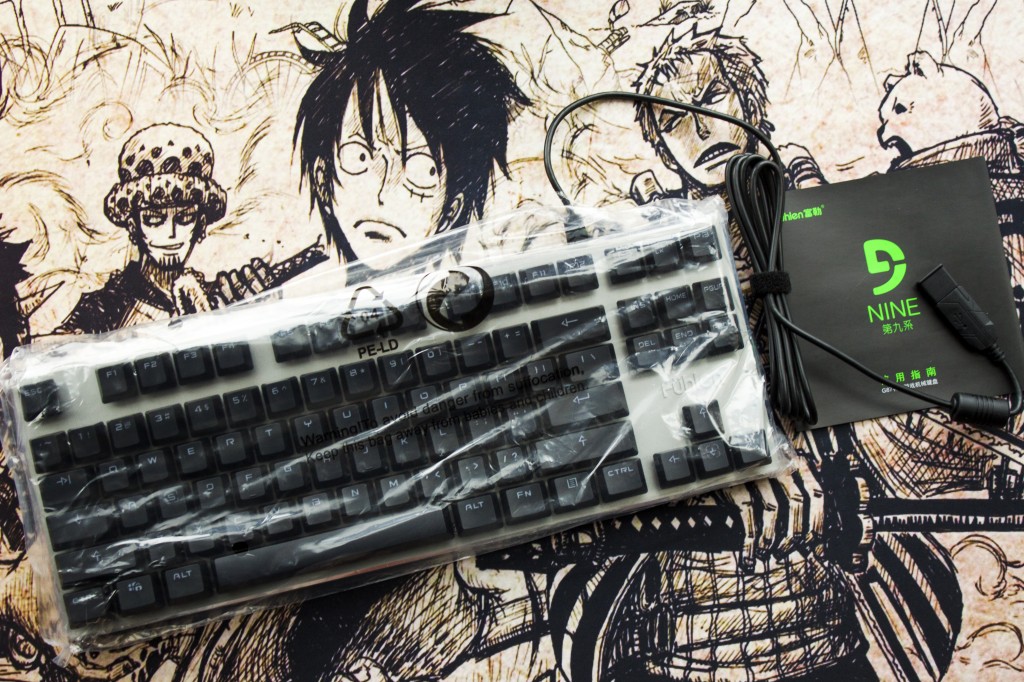 富勒G87S机械键盘,富勒的cherry红轴机械键盘