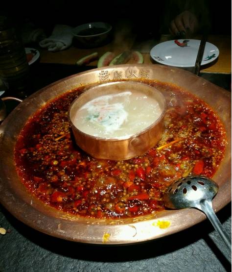 西安冬天火锅,下雪了一定要吃一顿热乎乎的火锅