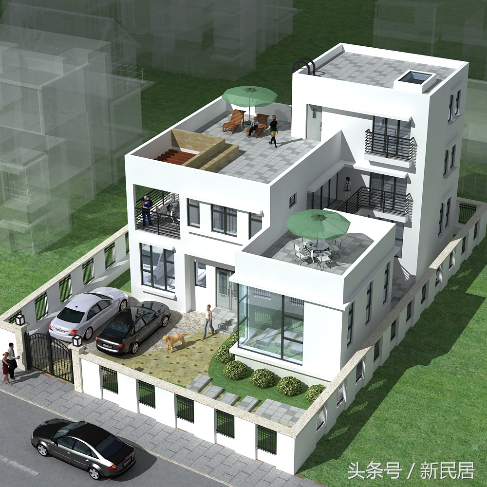 朝北的自建房怎么设计,朝北的房子怎么装修一室