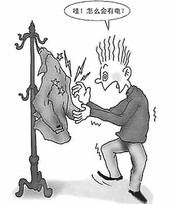 衣服起静电粘碎头发怎么办,头发衣服静电