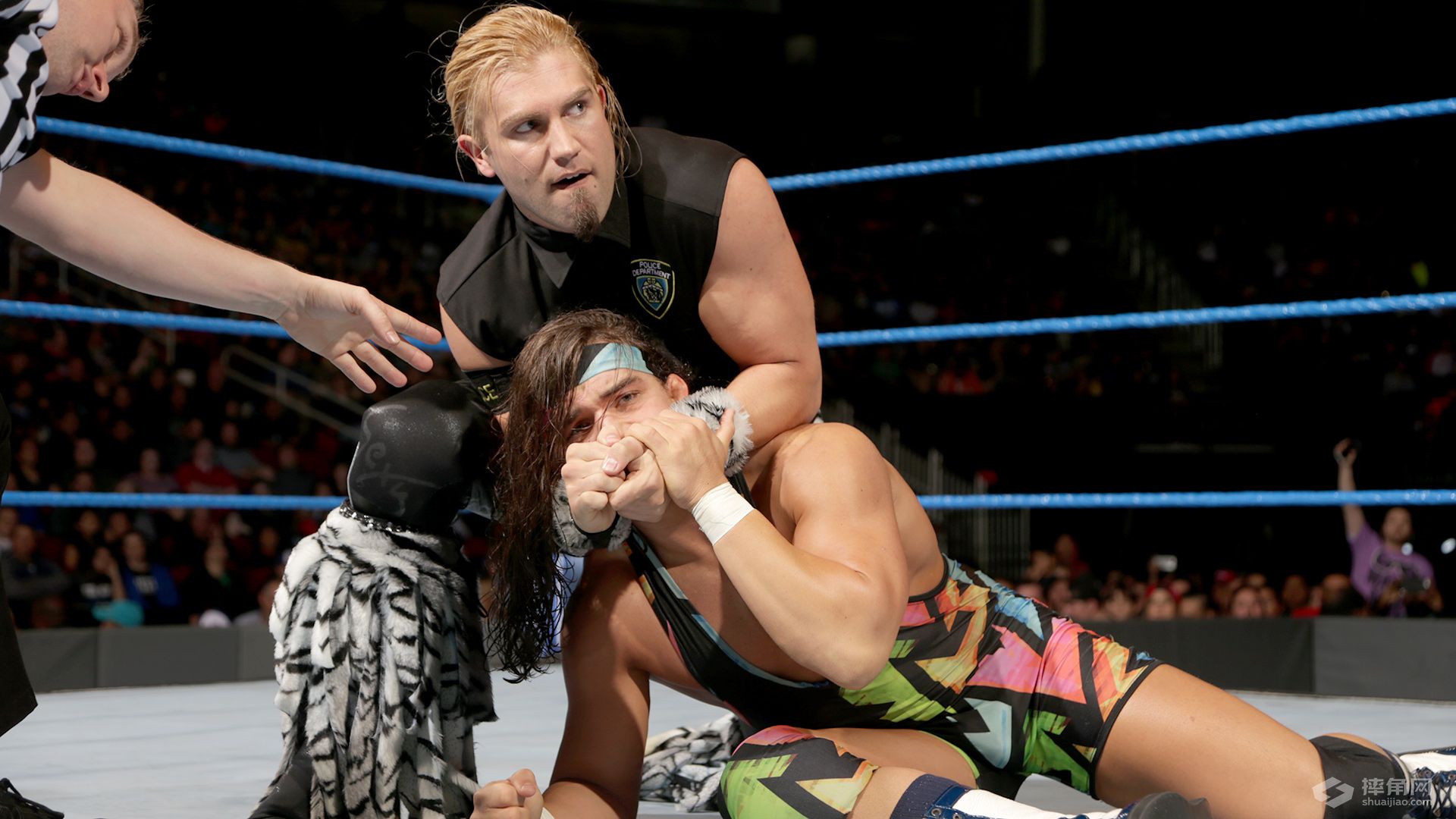 WWE驸马爷风云决战RVD！凯恩抛摔毕雪夫获全场欢呼！