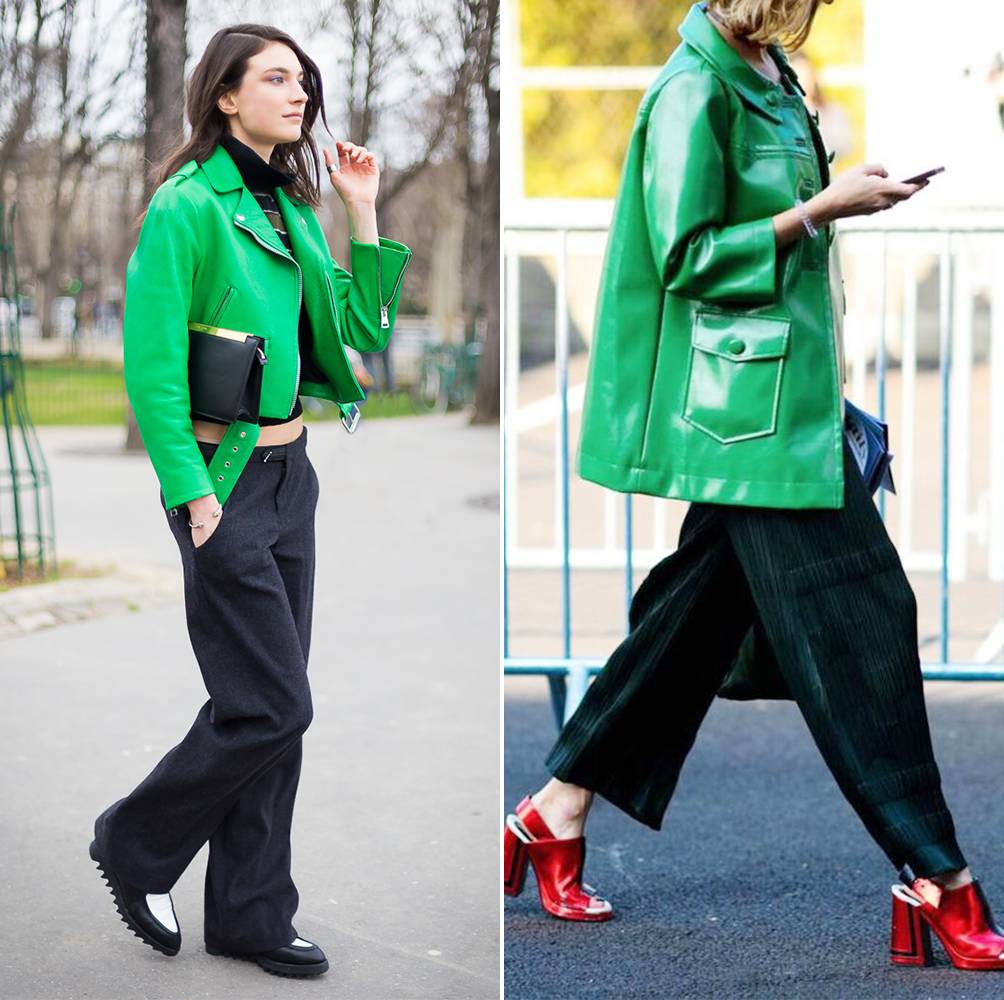 2017年的流行色草木绿,2022年的春季流行色