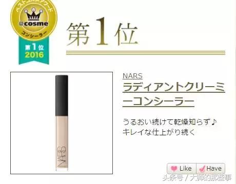 cosme大赏第一平价身体乳,cosme大赏彩妆榜单