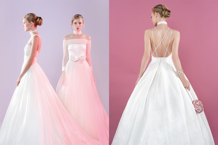 2017波希米亚当道！来自西班牙的绝美婚纱与千颂依也爱的发饰