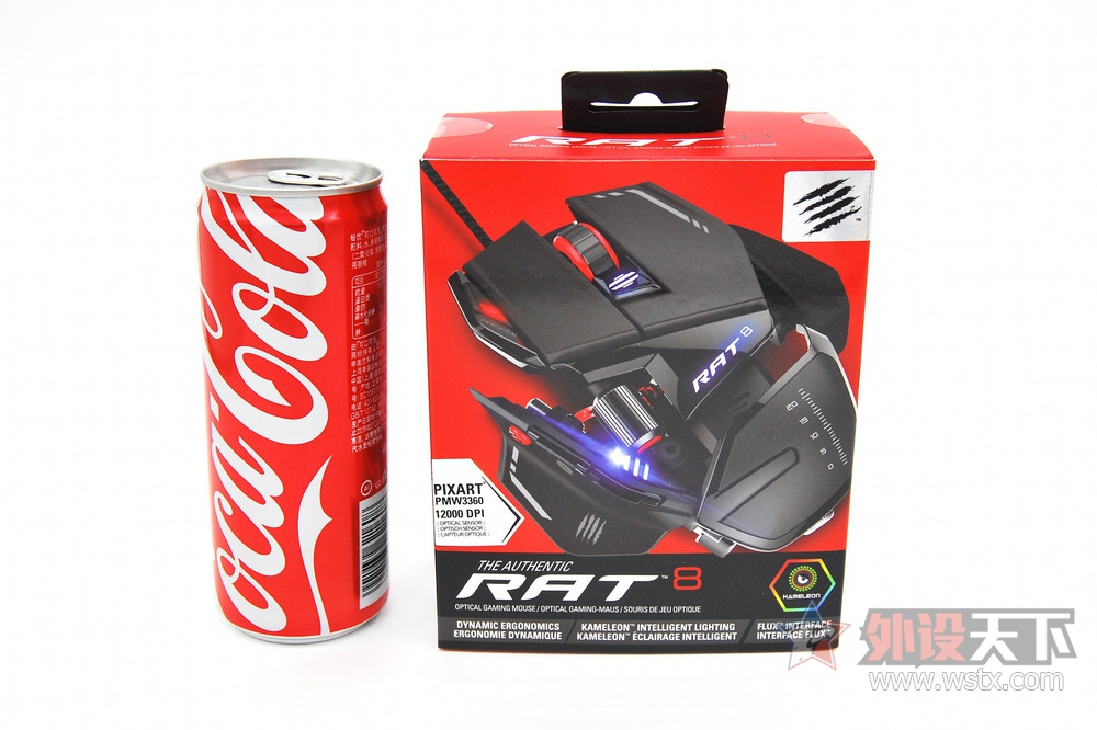 「烧友评测」理工男的玩具——美加狮MadCatzR.A.T.8鼠标评测