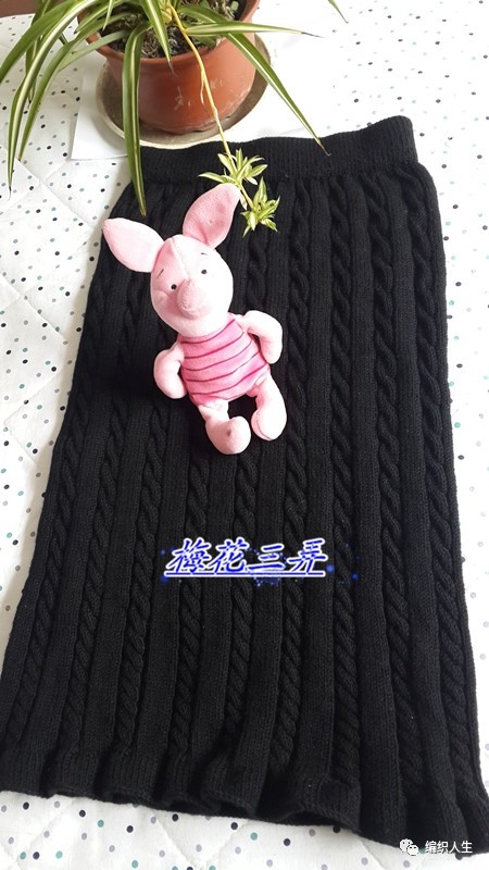 自己怎么织毛线半身裙,毛线半身裙高档气质