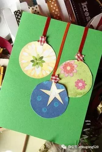 圣诞贺卡diy教程,圣诞创意手工制作贺卡