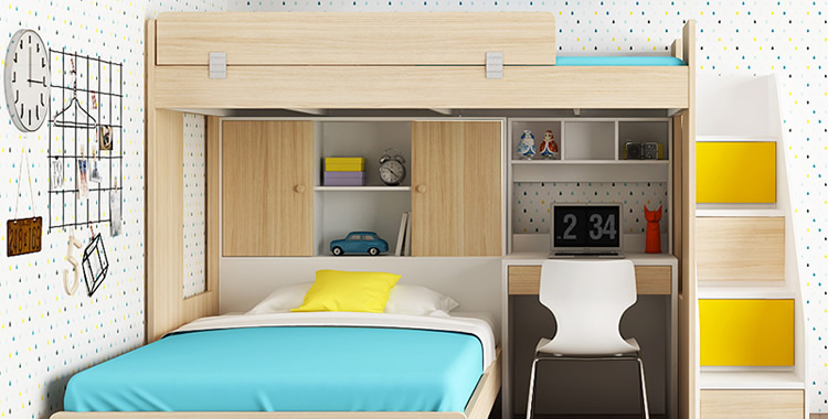 现在流行多功能子母床,多功能可移动抽式子母床