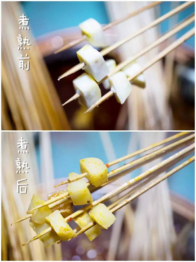 铁板鸭肠10元40串串,鸭肠1块钱