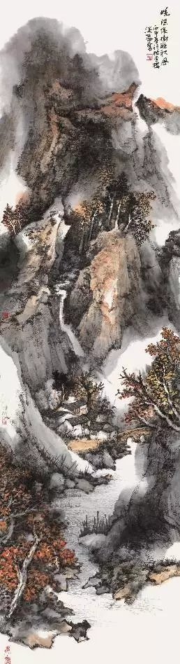 薛从伦山水画,薛从伦山水画欣赏