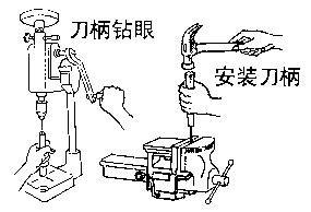 初学手工木雕最常用刀具,自制木雕刀