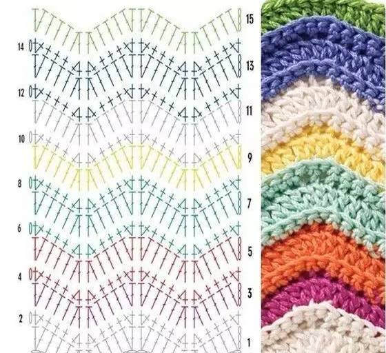 钩针拼花四叶草祖母方格毯,初学钩针100款盖毯教程