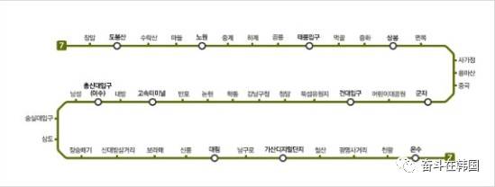 韩国自由行必备！韩国首都圈地铁各线路详细信息及运营时间！