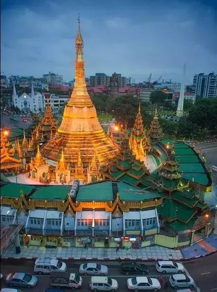 缅甸第一大古城,缅甸首都金色的佛塔