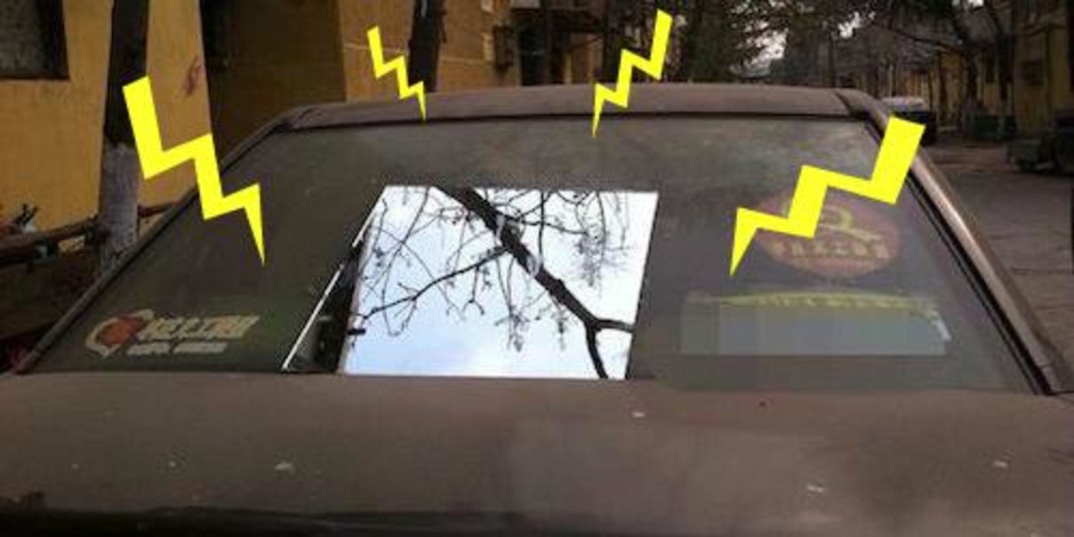 强光手电对付后车远光灯,小圆镜贴车尾对付远光狗效果如何