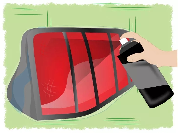 尾灯怎么把颜色弄深,喷雾灯怎么使用