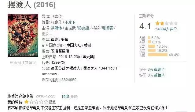 摆渡人烂吗,摆渡人烂片