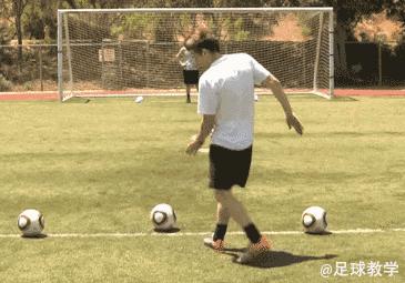 足球克里斯如何踢出弧线球,足球基本功弧线球