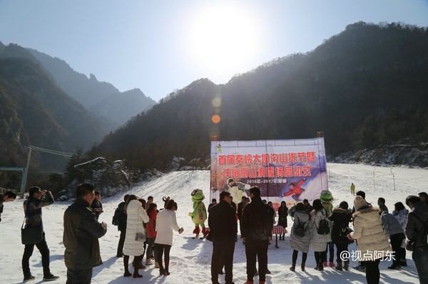 沣峪庄园滑雪,沣峪山庄滑雪