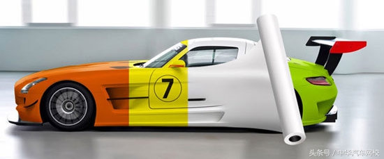 好看的汽车彩绘贴膜,好看的汽车变色贴膜