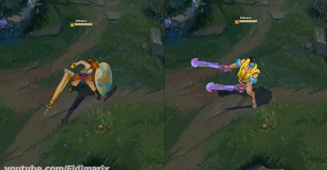 英雄联盟公布5款新皮肤特效演示,英雄联盟哪些男英雄有女皮肤